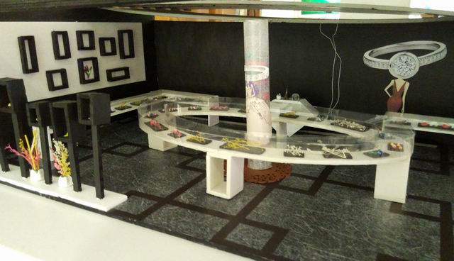 伟德victor1946举行展示设计课程习作展