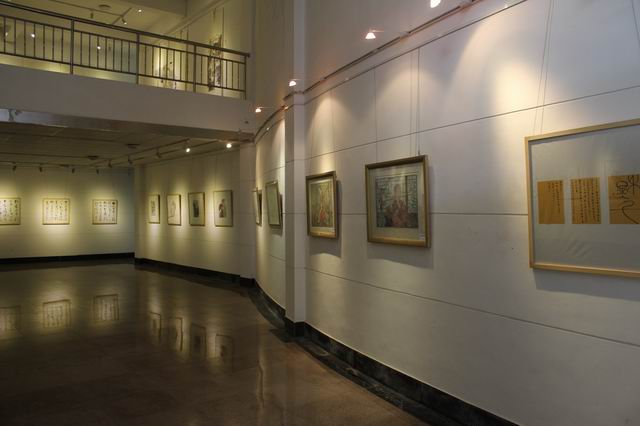 伟德victor1946举办迎新国画教师小品展